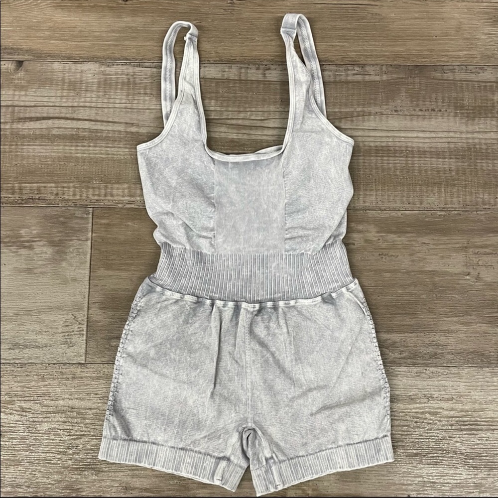 NWOT Free People Good Karma Runsie - Picture 6 of 8